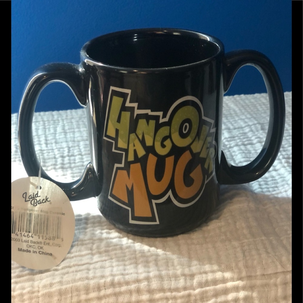 HANGOVER MUG WITH DOUBLE HANDLES